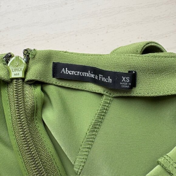 Abercrombie & Fitch Wide Strap Corset Midi Dress - Picture 3 of 4